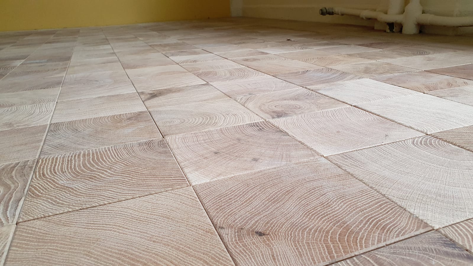 Parquet pavé